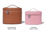Saie The Vanity Case Original Train Case in Brown