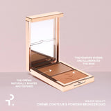 PATRICK TA Major Sculpt Crème Contour & Powder Bronzer Duo in She's Bronzed
