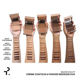 PATRICK TA Major Sculpt Crème Contour & Powder Bronzer Duo in She's Bronzed
