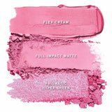 ONE/SIZE Cheek Clapper 3D Blush Trio Palette in Attention Seeker