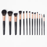 BH Cosmetics Signature Rose Gold 13 Piece Brush Set with Holder