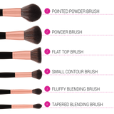 BH Cosmetics Signature Rose Gold 13 Piece Brush Set with Holder
