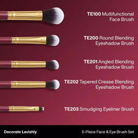 Morphe Decorate Lavishly 5-Piece Face & Eye Brush Set