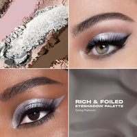 Morphe Rich & Foiled Going Platinum Eyeshadow Palette