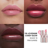 YSL LOVESHINE CANDY GLOW -  MINI 1.3 G IN 1B PINK SUNRISE