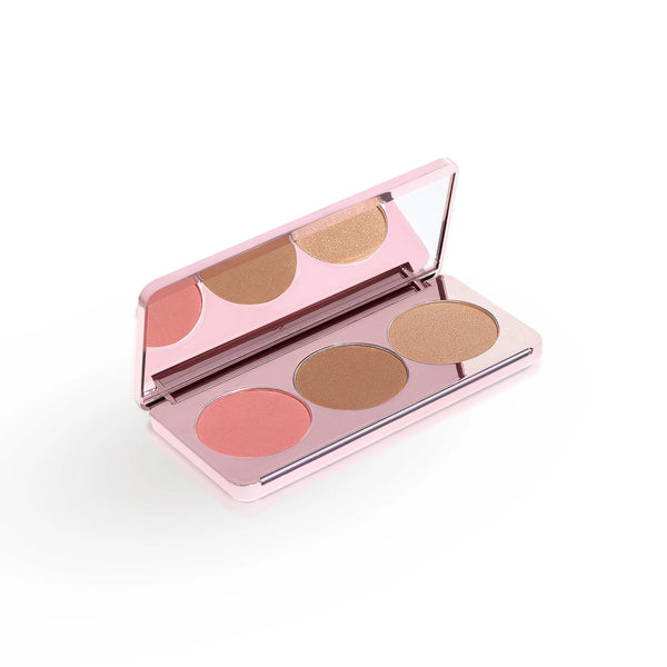 Girlactik Blush Me & Glow Face Palette in Medium