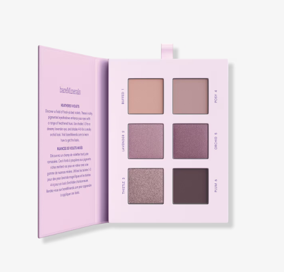 bareMinerals MINERALIST Talc-Free Eyeshadow Palette in Heathered