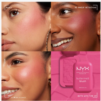 NYX Professional Makeup Buttermelt Pressed Powder Blush in BUTTA WITH TIME