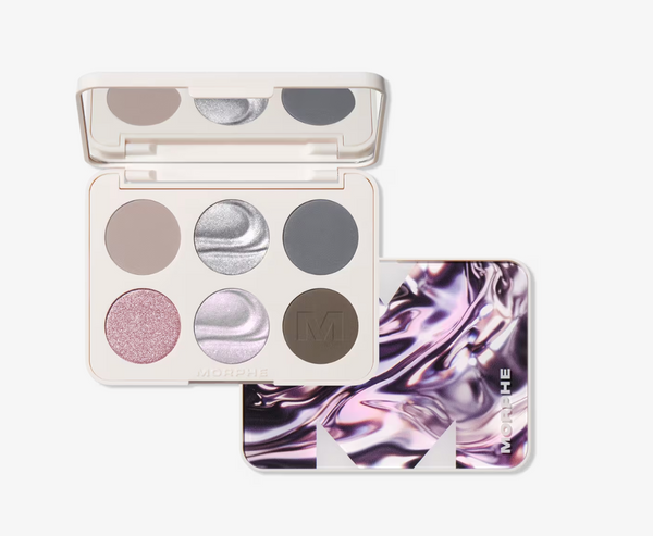 Morphe  ChromaPlus 6-Pan Eyeshadow Palette in Cyber Chrome