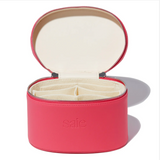 Saie The Mini Vanity Case in Fuchsia