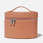 Saie The Mini Vanity Case in Peach