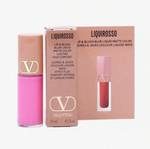 Valentino Liquirosso 2 in 1 Soft Matte Liquid Lipstick & Blush mini in 302R - Pink Is Punk - 3.6 ml