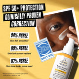 Kiehl's Since 1851  Mini Better Screen™ UV Serum SPF 50+ Facial Sunscreen- 15 ml