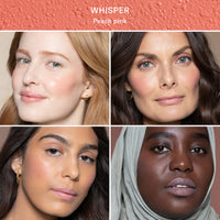 ILIA  Multi-Stick Cream Blush + Highlighter + Lip Tint mini in Whisper - 2.5 g