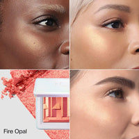 HAUS LABS Bio-Radiant Gel-Powder Highlighter in Fire Opal