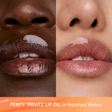 Fenty Beauty  Fenty Treatz Hydrating + Strengthening Lip Oil in Kalahari Melon