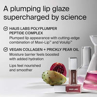 HAUS LABS  PhD Hybrid Lip Glaze Plumping Gloss in Guava