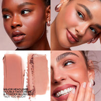 PATRICK TA Major Headlines Double-Take Crème & Powder Blush Duo in Not Too Much