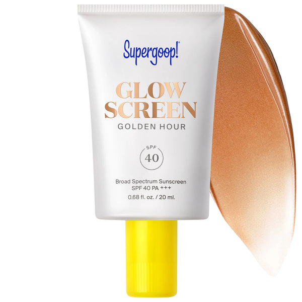 Supergoop!  Mini Glowscreen Sunscreen SPF 40 with Hyaluronic Acid + Niacinamide - 20 ml