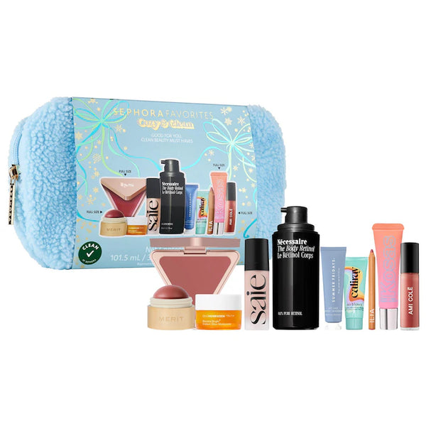 Sephora Favorites Cozy and Clean Makeup and Skincare Set