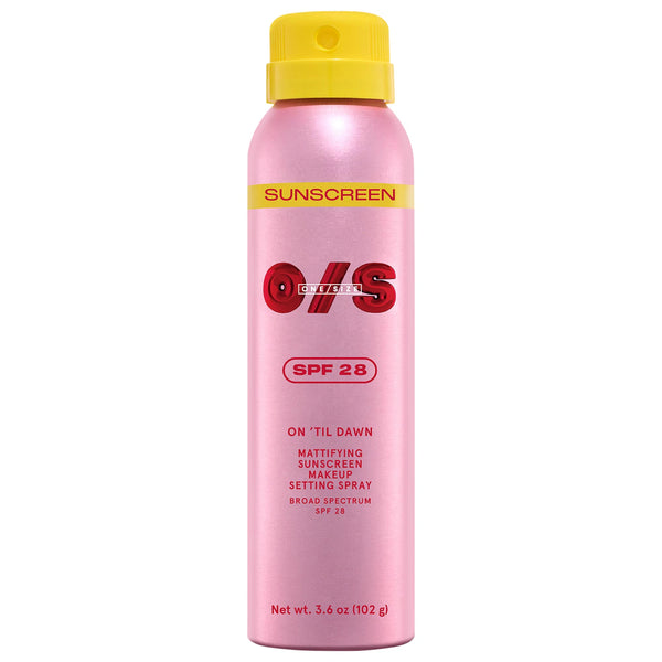 ONE/SIZE On 'Til Dawn Mattifying Sunscreen Makeup Setting Spray SPF 28