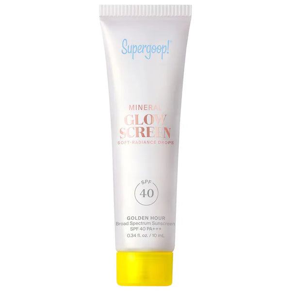Supergoop!  Mineral Glowscreen Soft Radiance Drops Golden Hour mini - 10 ml