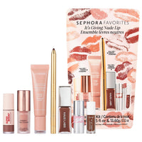 Sephora Favorites  It's Giving Nude Lip Makeup Set