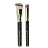 Girliestuff-Angled Kabuki Foundation and concealer brush (DUO)