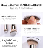 Girliestuff-Angled Kabuki Foundation and concealer brush (DUO)