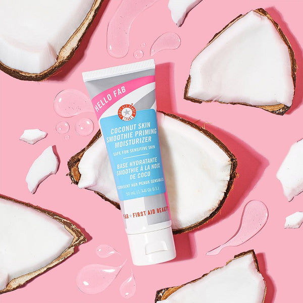 First Aid Beauty Hello FAB Coconut Skin Smoothie Priming Moisturizer