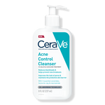 CeraVe Acne Control Face Cleanser, 2% Salicylic Acid Acne Treatment 8 oz