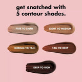 ELF Halo Glow Contour Beauty Wand in Light/Medium