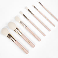 BH Cosmetics  Travel Series - 7 Piece Face & Eye Brush Set with Bag